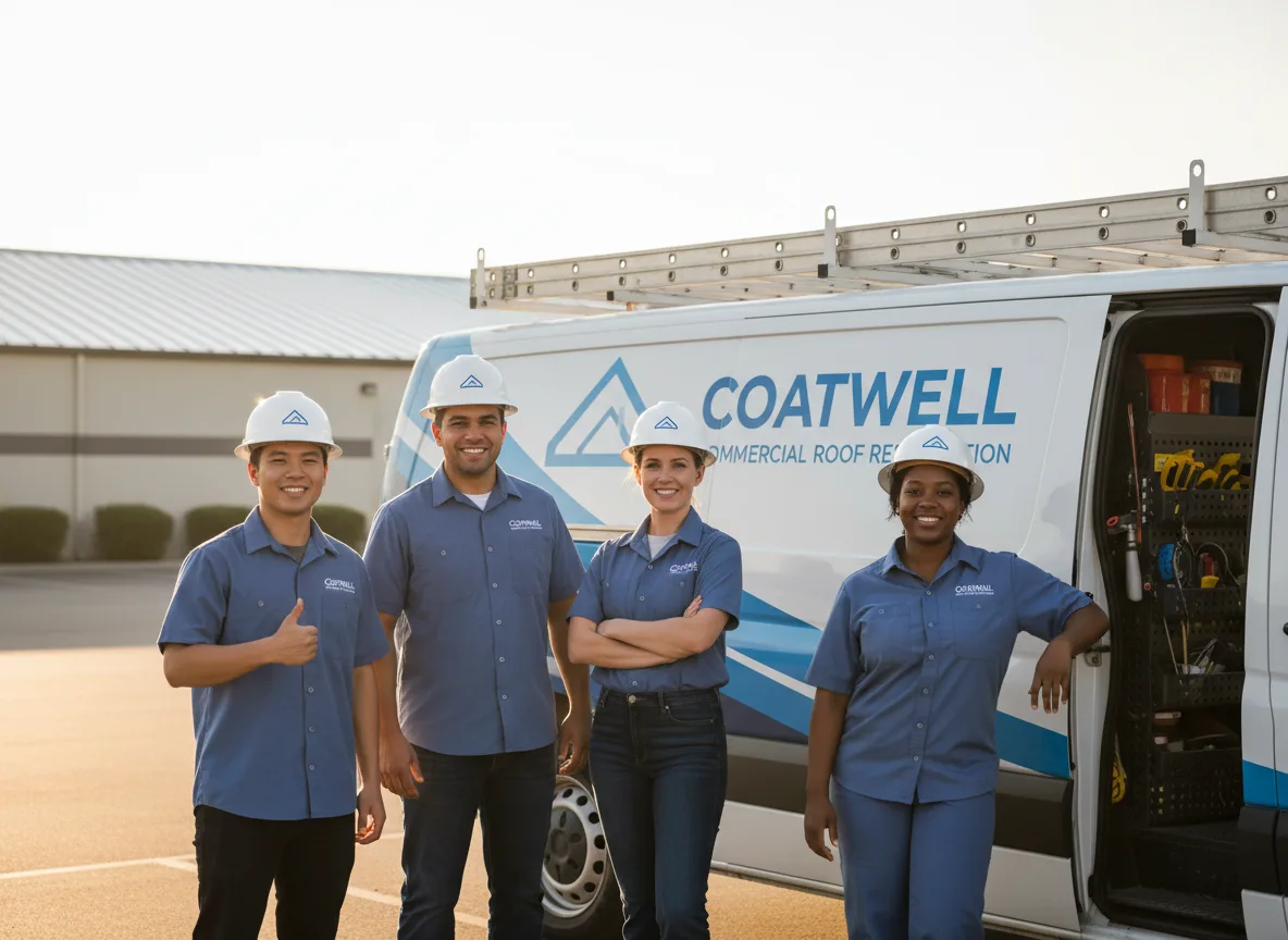 Commercial roof coating company in Dennis, TX